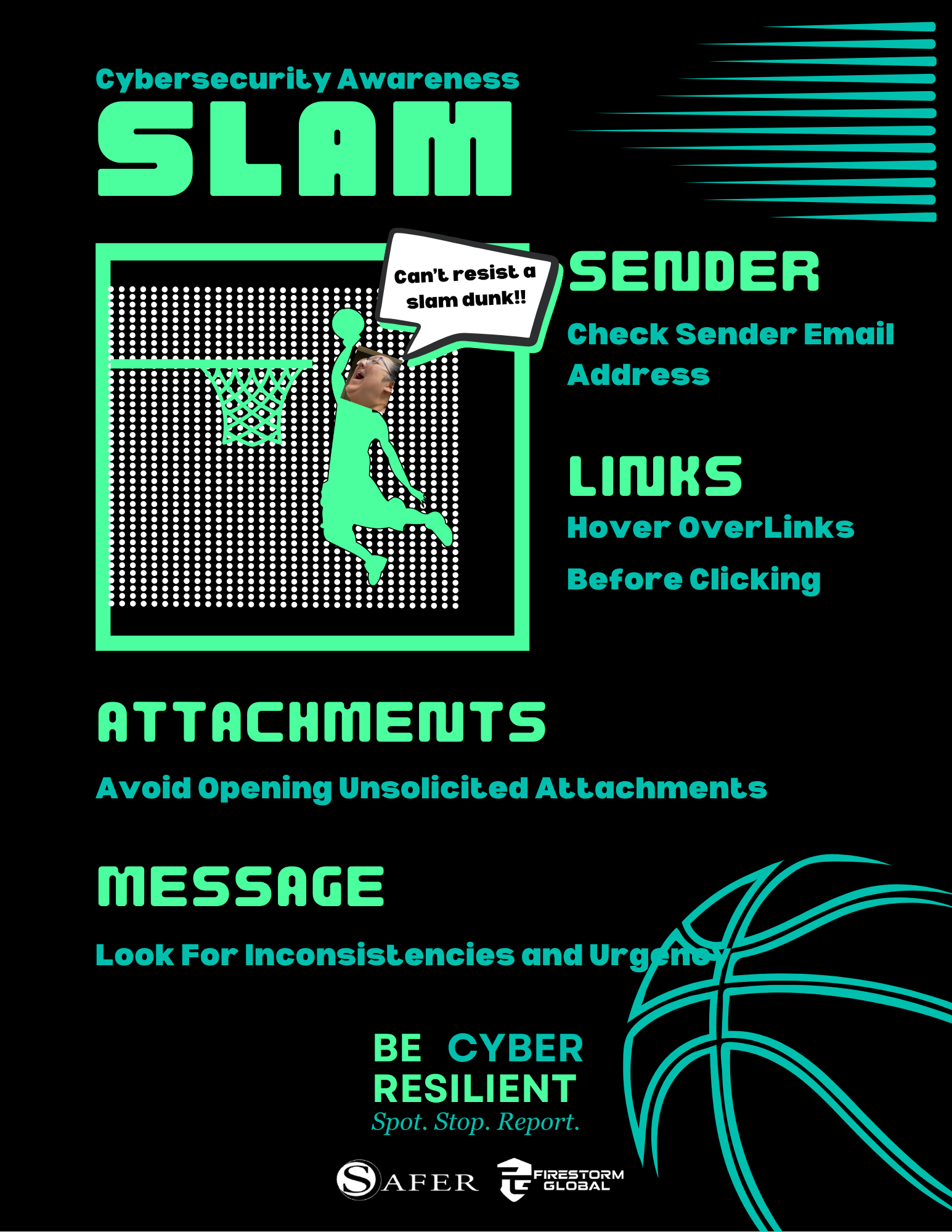 SAFER Cyber Month - Show Your Support Entry