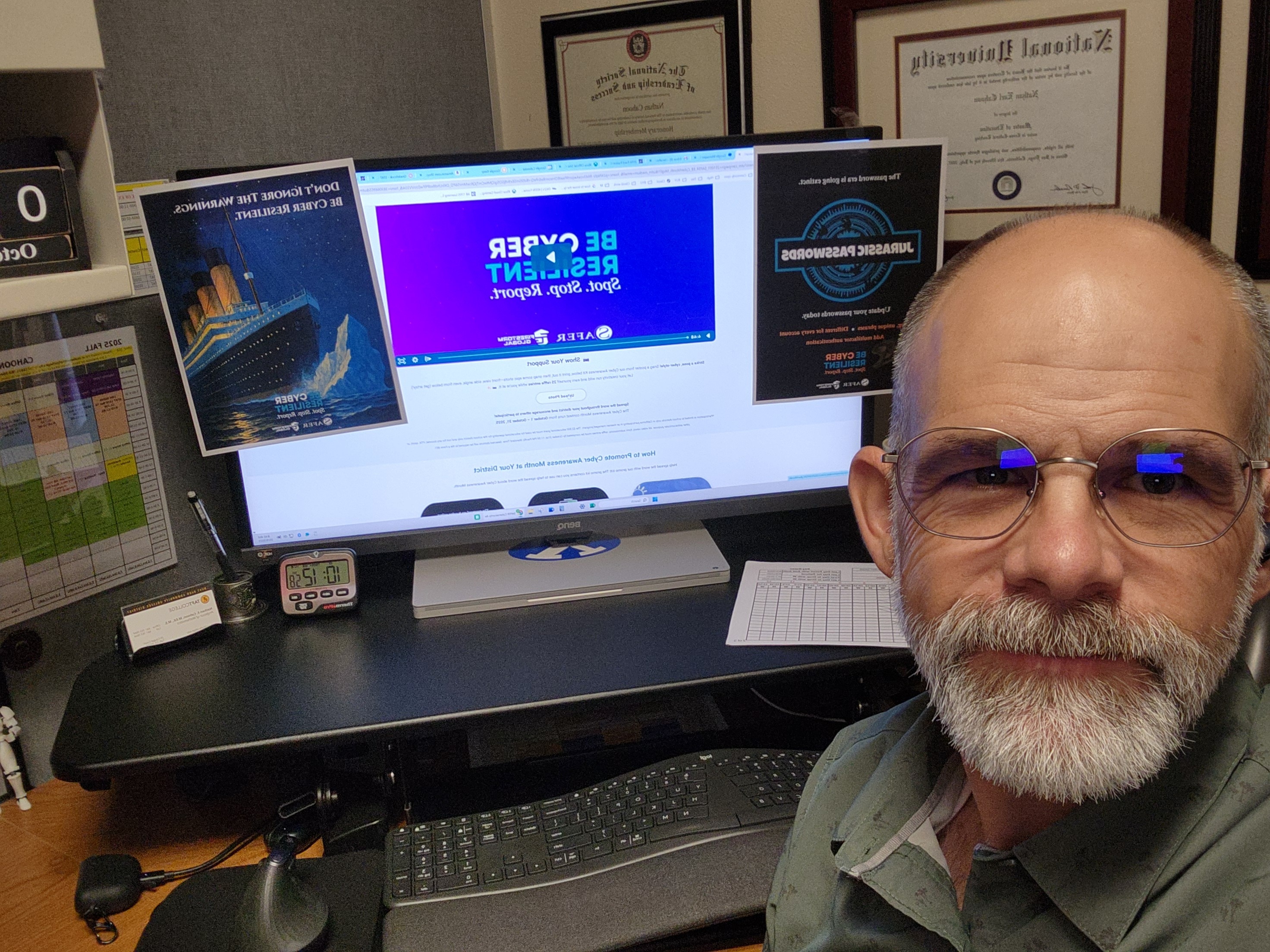 SAFER Cyber Month - Show Your Support Entry