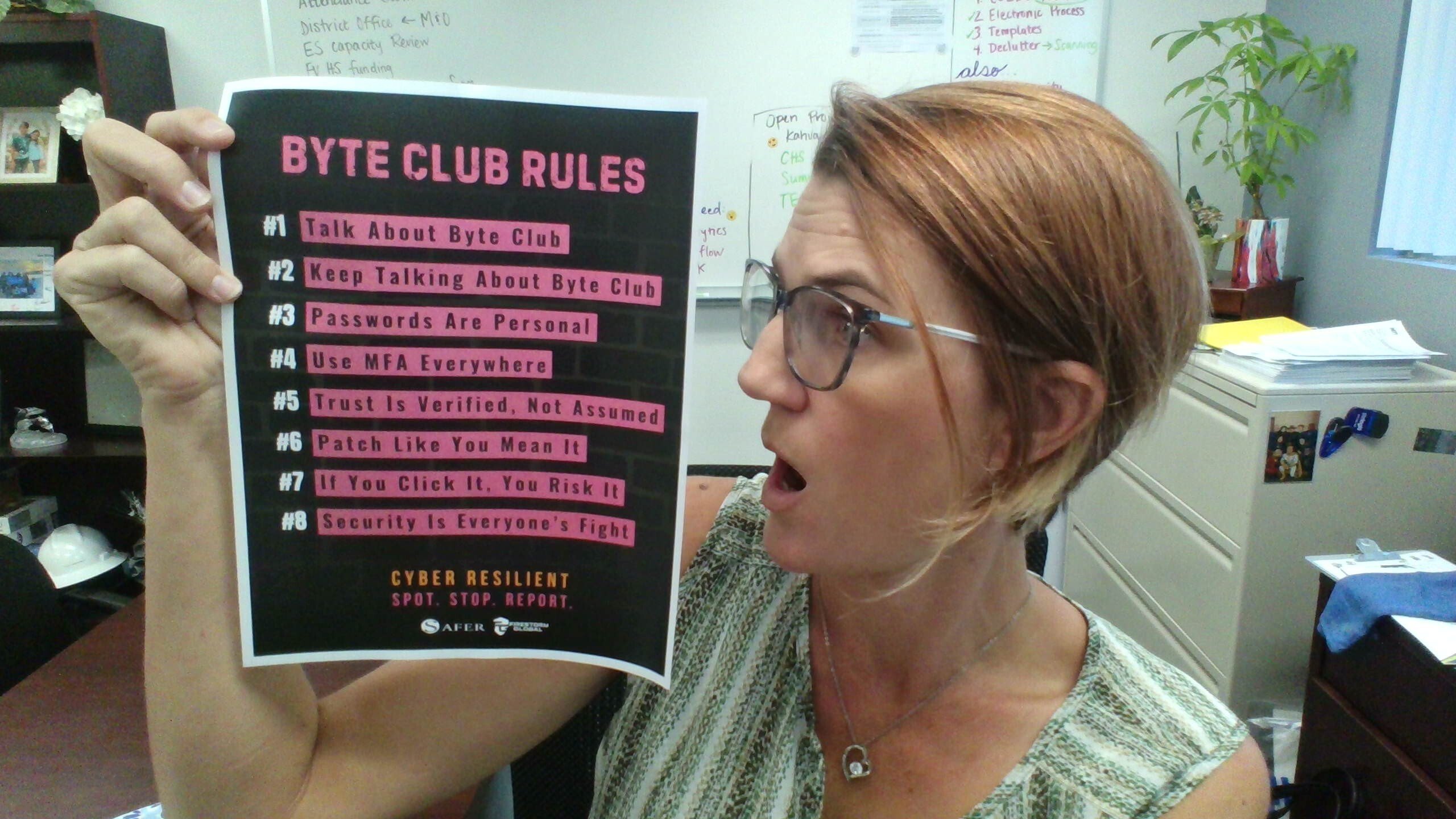 SAFER Cyber Month - Show Your Support Entry