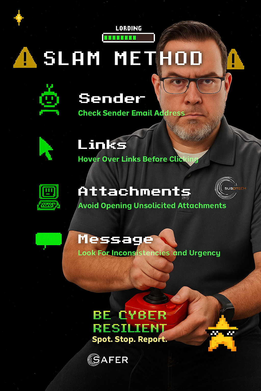 SAFER Cyber Month - Show Your Support Entry